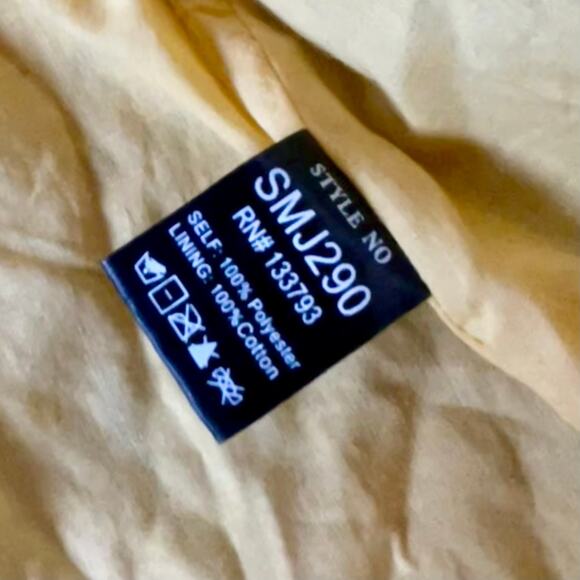 POL Tweed Blazer Jacket Metallic Double Breasted - Picture 10 of 10